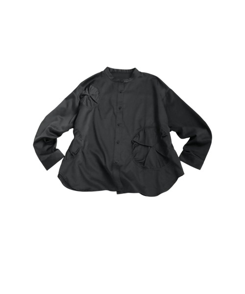 antiqua(アンティカ)の「ドットギャザーデザイントップス(シャツ/ブラウス・レディース・アイボリー/ブラック・ONESIZE)」の16枚目の写真