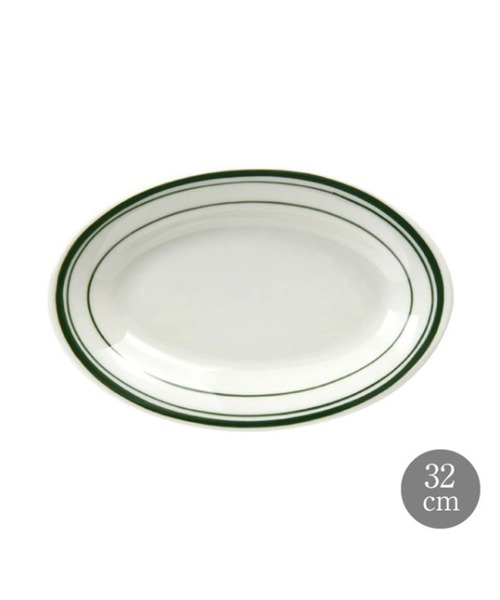 アメリカの食器ブランド《TUXTON》-Green Bay- 32cm オーバル