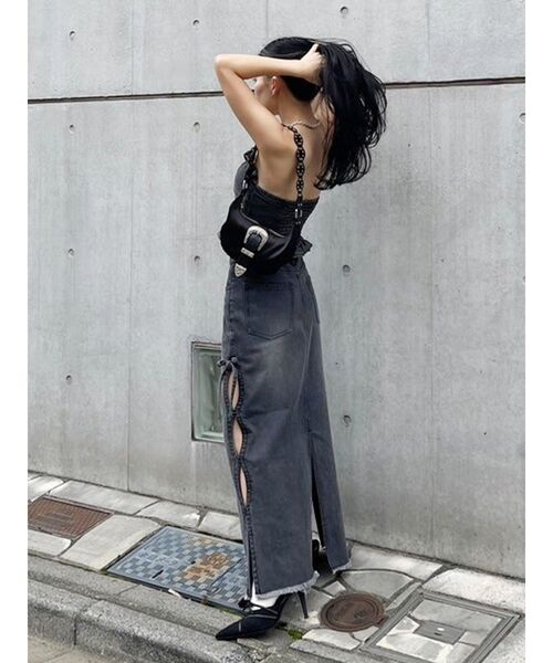 EVRIS（エヴリス）の「バイカラーヒールサンダル（サンダル・レディース・ベージュ/カーキ/ブラック・LARGE/MEDIUM/SMALL）」の17枚目の写真