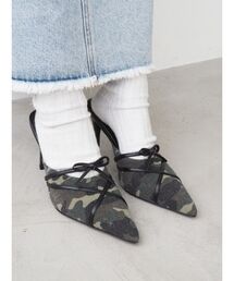 EVRIS | バイカラーヒールサンダル(サンダル)