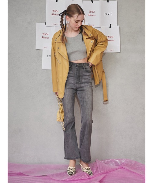 EVRIS（エヴリス）の「バイカラーヒールサンダル（サンダル・レディース・ベージュ/カーキ/ブラック・LARGE/MEDIUM/SMALL）」の14枚目の写真