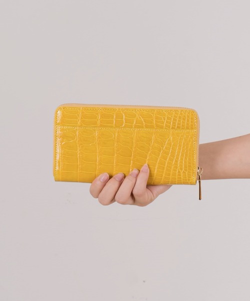 【セール】【BELLIES YORK/ベリーズヨーク】クロコダイル 長財布 ワニ革（財布）｜BELLIES YORK（ベリーズヨーク）