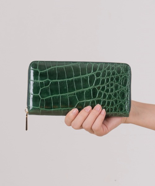 【セール】【BELLIES YORK/ベリーズヨーク】クロコダイル 長財布 ワニ革（財布）｜BELLIES YORK（ベリーズヨーク）