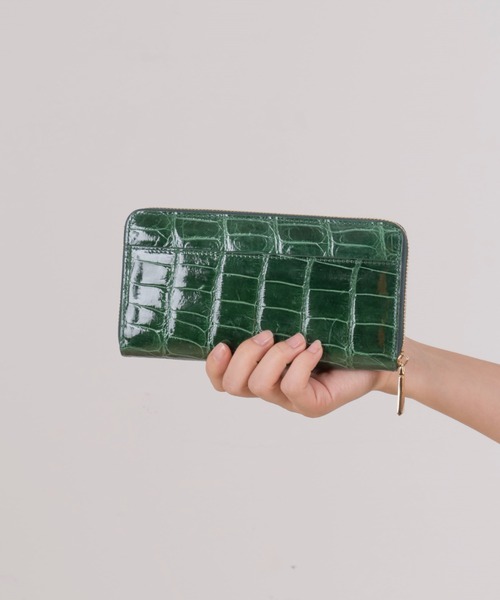 【セール】【BELLIES YORK/ベリーズヨーク】クロコダイル 長財布 ワニ革（財布）｜BELLIES YORK（ベリーズヨーク）