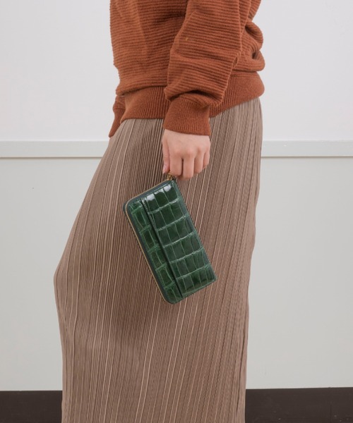 【セール】【BELLIES YORK/ベリーズヨーク】クロコダイル 長財布 ワニ革（財布）｜BELLIES YORK（ベリーズヨーク）