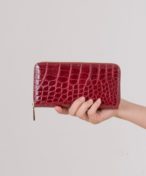 【セール】【BELLIES YORK/ベリーズヨーク】クロコダイル 長財布 ワニ革（財布）｜BELLIES YORK（ベリーズヨーク）