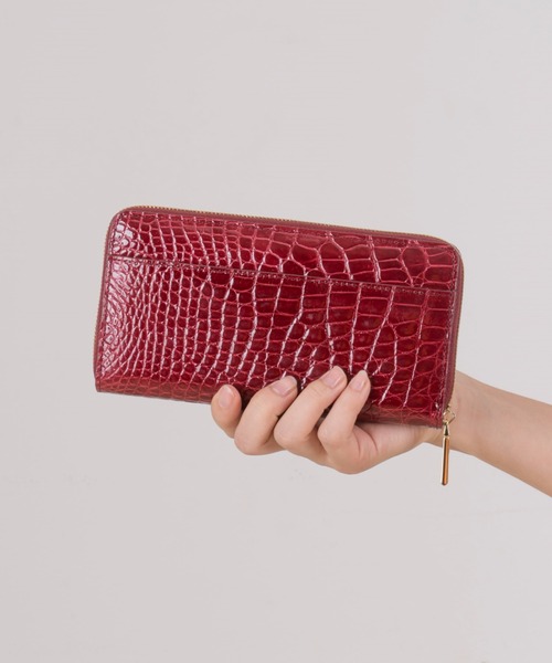 【セール】【BELLIES YORK/ベリーズヨーク】クロコダイル 長財布 ワニ革（財布）｜BELLIES YORK（ベリーズヨーク）