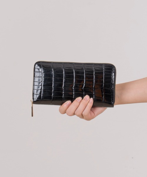 【セール】【BELLIES YORK/ベリーズヨーク】クロコダイル 長財布 ワニ革（財布）｜BELLIES YORK（ベリーズヨーク）