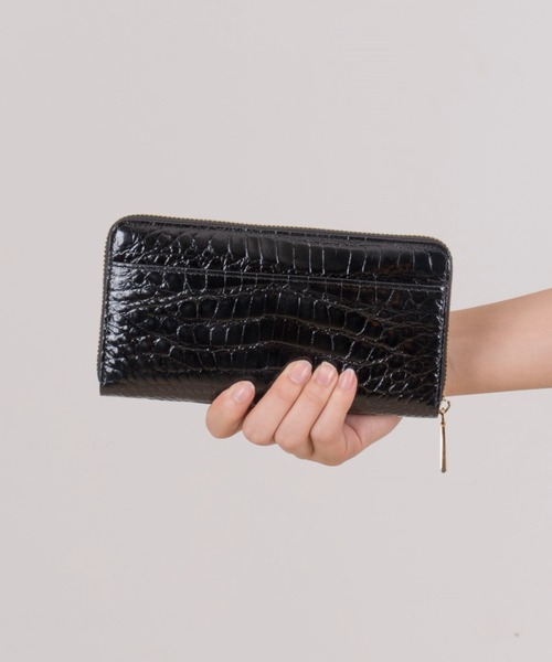 【セール】【BELLIES YORK/ベリーズヨーク】クロコダイル 長財布 ワニ革（財布）｜BELLIES YORK（ベリーズヨーク）