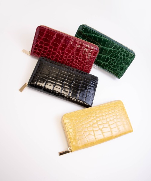 【セール】【BELLIES YORK/ベリーズヨーク】クロコダイル 長財布 ワニ革（財布）｜BELLIES YORK（ベリーズヨーク）