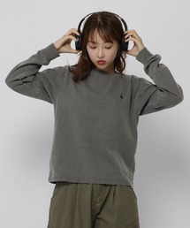 ALAND | 【UNISEX】ALAND／ピグメントロゴロングスリーブ(Tシャツ/カットソー)