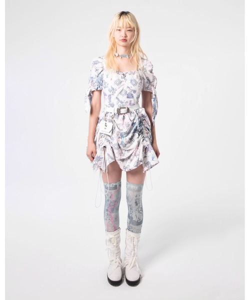 rurumu:（ルルムウ）の「rurumu:/ルルムウ/leather mini pouch belt（ベルト・レディース・ブラック/ホワイト/ブラウン・FREE）」の5枚目の写真