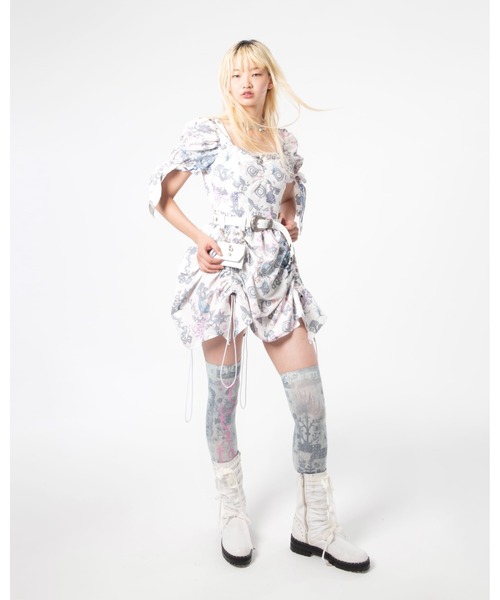 rurumu:（ルルムウ）の「rurumu:/ルルムウ/leather mini pouch belt（ベルト・レディース・ブラック/ホワイト/ブラウン・FREE）」の6枚目の写真