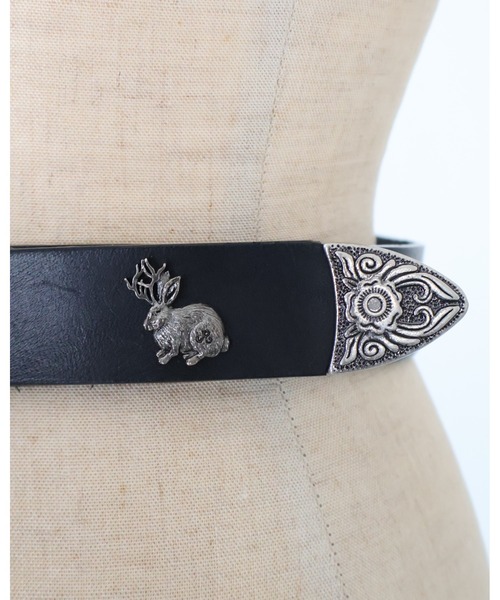 rurumu:（ルルムウ）の「rurumu:/ルルムウ/leather mini pouch belt（ベルト・レディース・ブラック/ホワイト/ブラウン・FREE）」の17枚目の写真