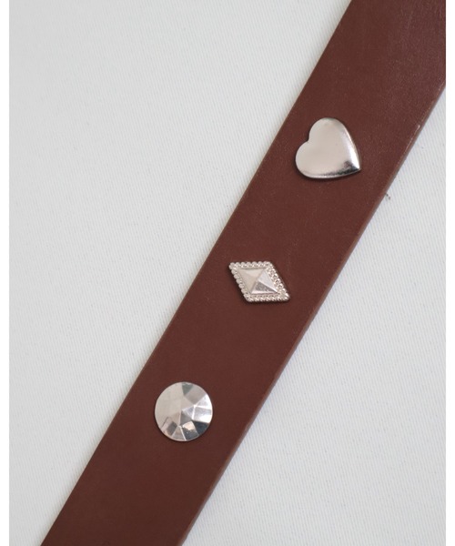 rurumu:（ルルムウ）の「rurumu:/ルルムウ/leather mini pouch belt（ベルト・レディース・ブラック/ホワイト/ブラウン・FREE）」の20枚目の写真