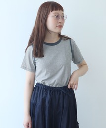 △よわよわボーダー Tシャツ