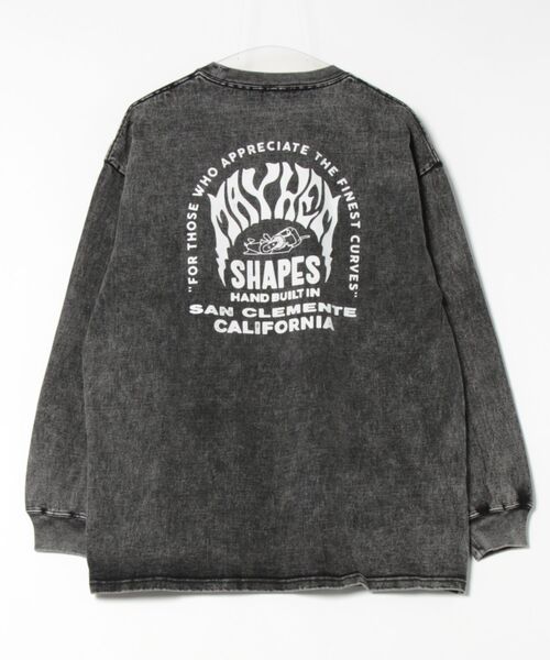 lost(ロスト)の「【ムラサキスポーツ限定】 lost/ロスト ロンTee/長袖Tシャツ バックプリント オーバーサイズ ユニセックス L25S2202(Tシャツ/カットソー・メンズ・ブラック/チャコールグレー・M/XL/L)」の17枚目の写真
