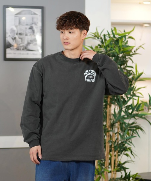 lost(ロスト)の「【ムラサキスポーツ限定】 lost/ロスト ロンTee/長袖Tシャツ バックプリント オーバーサイズ ユニセックス L25S2202(Tシャツ/カットソー・メンズ・ブラック/チャコールグレー・M/XL/L)」の11枚目の写真