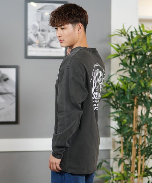 lost(ロスト)の「【ムラサキスポーツ限定】 lost/ロスト ロンTee/長袖Tシャツ バックプリント オーバーサイズ ユニセックス L25S2202(Tシャツ/カットソー・メンズ・ブラック/チャコールグレー・M/XL/L)」の12枚目の写真