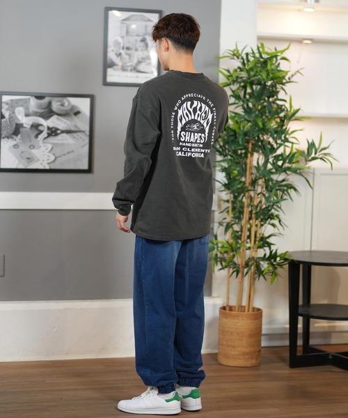 lost(ロスト)の「【ムラサキスポーツ限定】 lost/ロスト ロンTee/長袖Tシャツ バックプリント オーバーサイズ ユニセックス L25S2202(Tシャツ/カットソー・メンズ・ブラック/チャコールグレー・M/XL/L)」の15枚目の写真