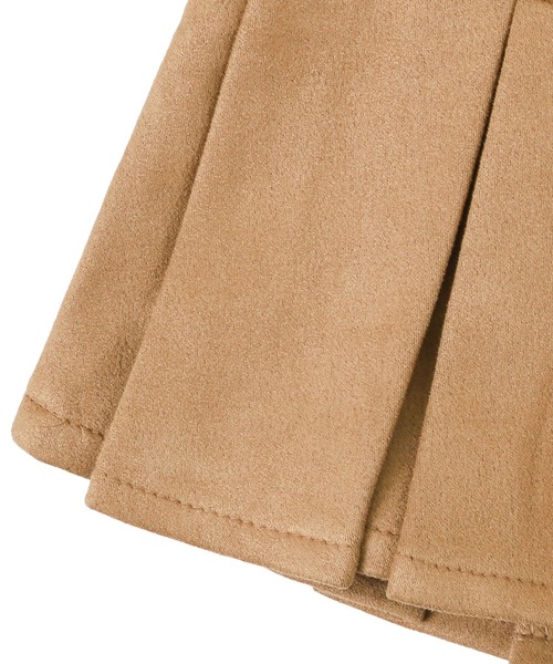 dispark（ディスパーク）の「DISPARK/フェイクスエードプリーツミニスカパン（スカート・レディース・ブラック/ベージュ・FREE）」の19枚目の写真