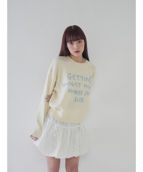 Uenui(ウニュイ)の「【 cunii 】パンプキンリボンスカート(スカート・レディース・ホワイト/ブラック/ブラウン/グレー・FREE)」の9枚目の写真