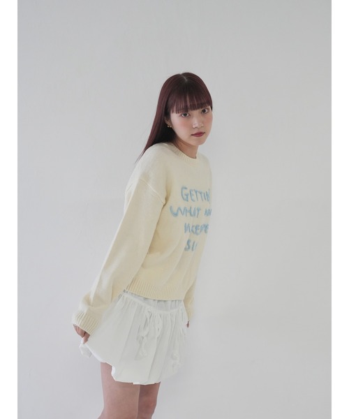 Uenui(ウニュイ)の「【 cunii 】パンプキンリボンスカート(スカート・レディース・ホワイト/ブラック/ブラウン/グレー・FREE)」の20枚目の写真