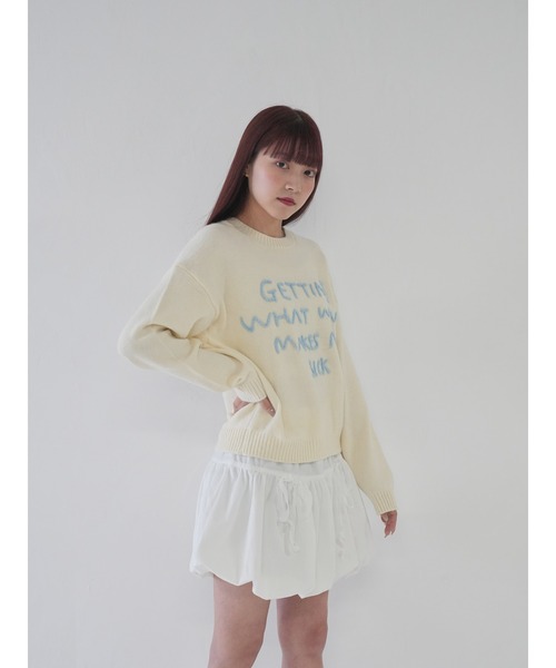 Uenui(ウニュイ)の「【 cunii 】パンプキンリボンスカート(スカート・レディース・ホワイト/ブラック/ブラウン/グレー・FREE)」の21枚目の写真