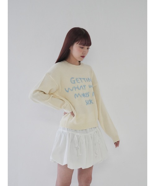 Uenui(ウニュイ)の「【 cunii 】パンプキンリボンスカート(スカート・レディース・ホワイト/ブラック/ブラウン/グレー・FREE)」の22枚目の写真