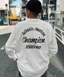 Champion(チャンピオン)【メンズ】バックプリントクルー