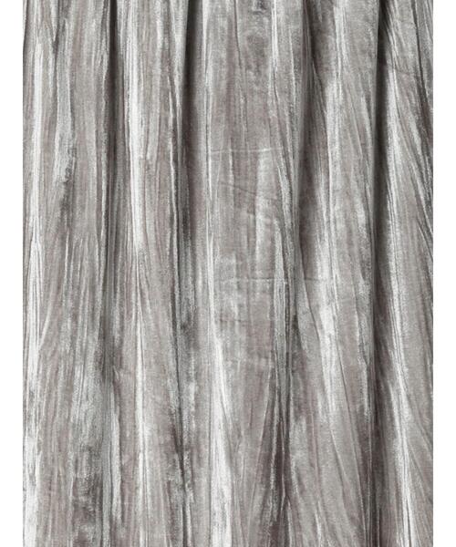 Samansa Mos2 blue（サマンサモスモスブルー）の「◎ベロアナロースカート（スカート・レディース・オレンジ/グレー/ブラック・F）」の7枚目の写真