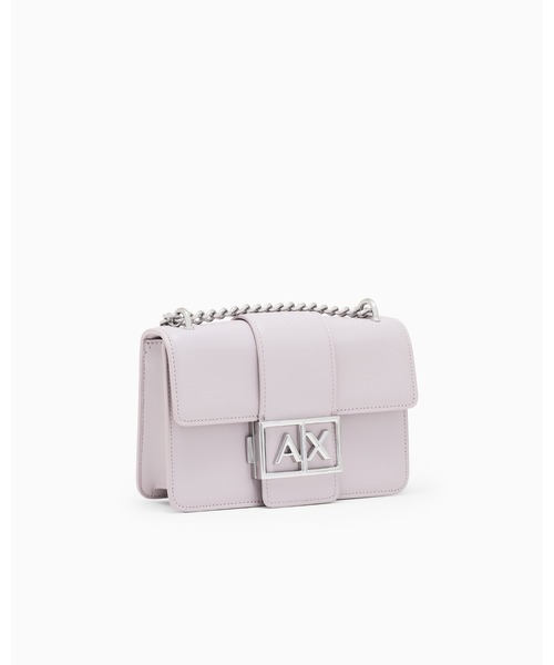 ARMANI EXCHANGE(アルマーニエクスチェンジ)の「【A|X アルマーニ エクスチェンジ】AXロゴ チェーンミニショルダーバック(ショルダーバッグ・レディース・ブラック/ガンメタ/バーガンディー/オフホワイト/ブラウン/ベージュ系/スモークピンク・FREE)」の18枚目の写真