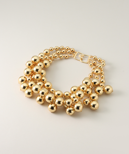 KENNETH Jay Lane(ケネス ジェイ レーン) Pollished Gold Small 5081NPG(ネックレス)|Kenneth Jay Lane(ネスジェイレーン)