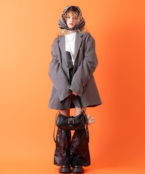 a.p.o.v.（エーピーオービー）の「a.p.o.v. モノクロアートペイントオーバーサイズカットソー（Tシャツ/カットソー・メンズ・ホワイト/ブラック・ONESIZE）」の15枚目の写真