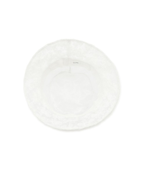 Mila Owen（ミラオーウェン）の「フラワーレースバケットハット（ハット・レディース・ブラック/ホワイト・FREE）」の6枚目の写真