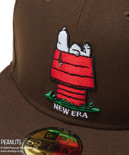 ニューエラーPEANUTS スヌーピー 59FIFTY キャップ 7 3/8