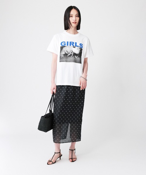 BABYLONE（バビロン）の「シアードットタイトスカート（スカート・レディース・ブラック・38inch/36inch）」の22枚目の写真