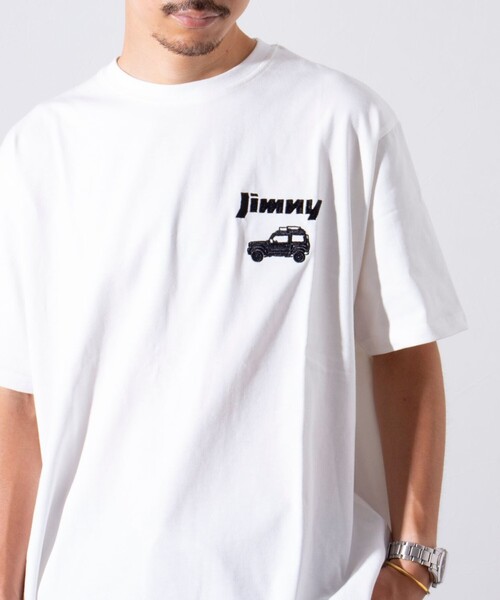 WILDERNESS EXPERIENCE(ウィルダネスエクスペリエンス)の「【WILDERNESS EXPERIENCE×JIMNY】別注バックプリント Tシャツ(Tシャツ/カットソー・メンズ・ネイビー/ホワイト/ブラック/チャコールグレー・M/L)」の18枚目の写真