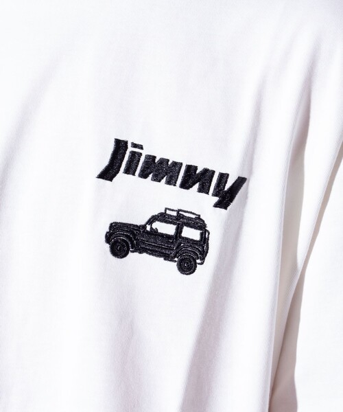 WILDERNESS EXPERIENCE(ウィルダネスエクスペリエンス)の「【WILDERNESS EXPERIENCE×JIMNY】別注バックプリント Tシャツ(Tシャツ/カットソー・メンズ・ネイビー/ホワイト/ブラック/チャコールグレー・M/L)」の19枚目の写真