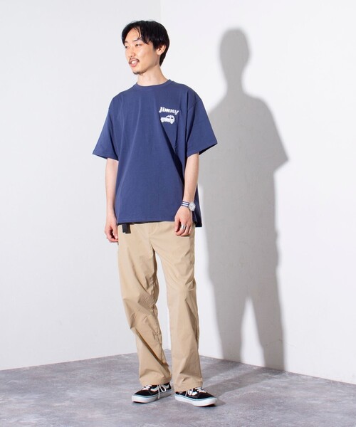 WILDERNESS EXPERIENCE(ウィルダネスエクスペリエンス)の「【WILDERNESS EXPERIENCE×JIMNY】別注バックプリント Tシャツ(Tシャツ/カットソー・メンズ・ネイビー/ホワイト/ブラック/チャコールグレー・M/L)」の22枚目の写真
