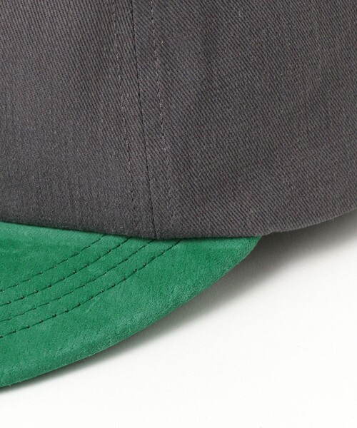 BEAMS BOY(ビームスボーイ)の「【別注】WINNER CAP / 2トーン キャップ(キャップ・レディース・グリーン/ネイビー・ONE SIZE)」の8枚目の写真
