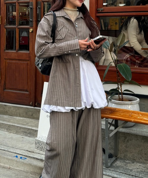 efill（エフィル）の「今シーズン話題の ボリューム バルーン スカート（スカート・レディース・ホワイト/ブラック・FREE）」の22枚目の写真