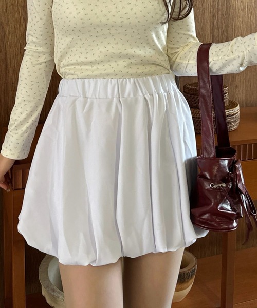 efill（エフィル）の「今シーズン話題の ボリューム バルーン スカート（スカート・レディース・ホワイト/ブラック・FREE）」の17枚目の写真