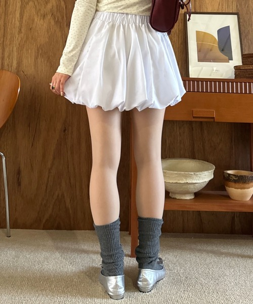 efill（エフィル）の「今シーズン話題の ボリューム バルーン スカート（スカート・レディース・ホワイト/ブラック・FREE）」の20枚目の写真