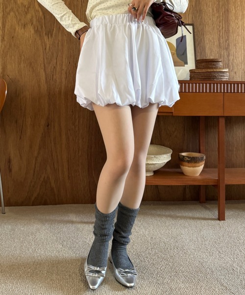 efill（エフィル）の「今シーズン話題の ボリューム バルーン スカート（スカート・レディース・ホワイト/ブラック・FREE）」の21枚目の写真