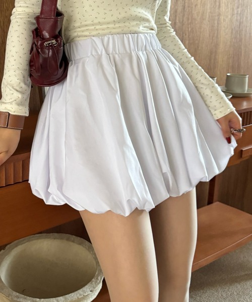 efill（エフィル）の「今シーズン話題の ボリューム バルーン スカート（スカート・レディース・ホワイト/ブラック・FREE）」の16枚目の写真