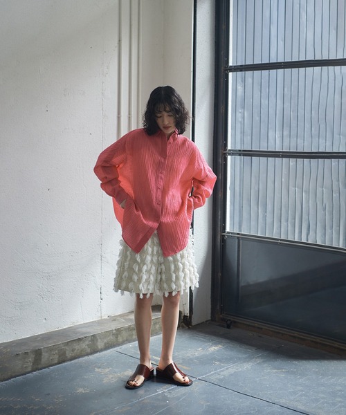 ROSE BUD(ローズバッド)の「フリンジショートパンツ(その他パンツ・レディース・ホワイト・S/M)」の14枚目の写真