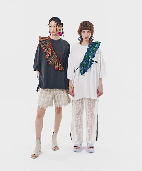 ROSE BUD(ローズバッド)の「フリンジショートパンツ(その他パンツ・レディース・ホワイト・S/M)」の2枚目の写真