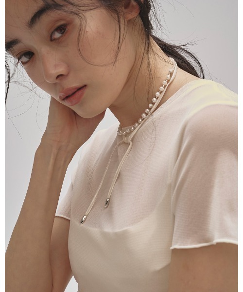 Cord Pearl Choker（ネックレス）｜TODAYFUL（トゥデイフル