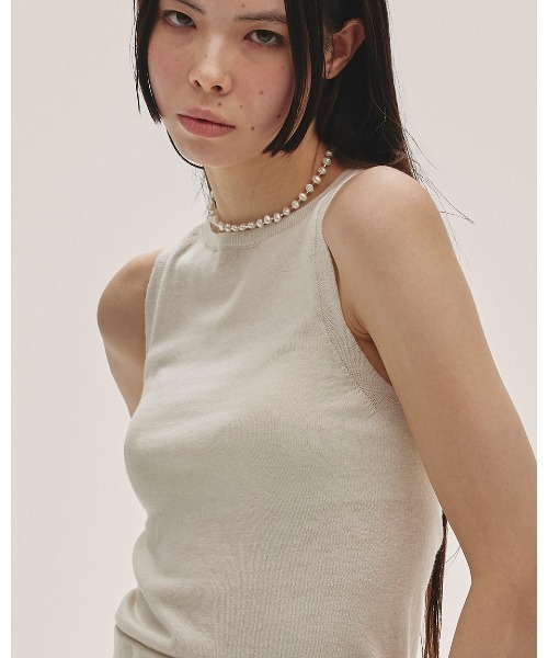 TODAYFUL(トゥデイフル)の「Pearl Ribbon Choker(ネックレス・レディース・キナリ/ブラック・FREE)」の9枚目の写真